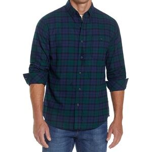 Weatherproof Vintage Men's Plaid Flannel Shirt M